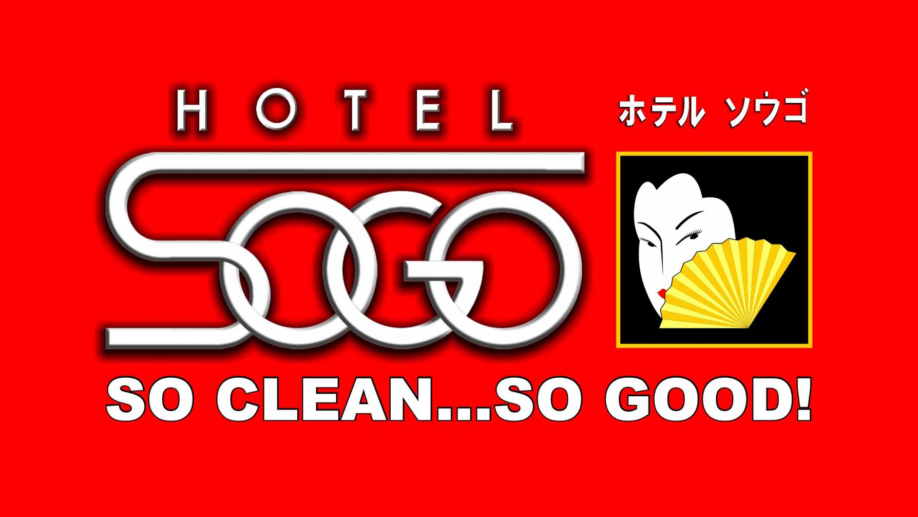 Hotel Sogo official booking logo – So Clean… So Good!